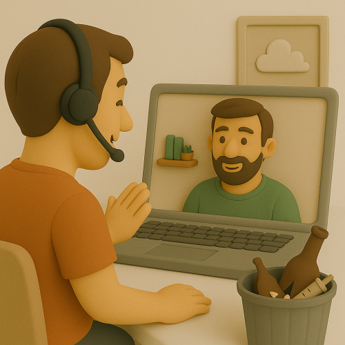Psicólogo para Dependência Química (Online)