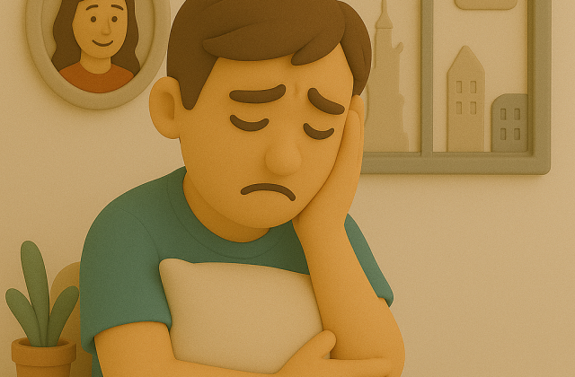 Sofrendo por saudade morando no exterior